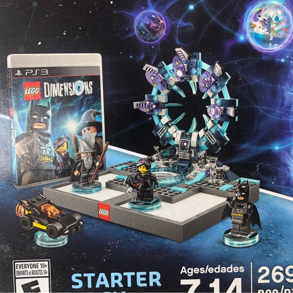 LEGO DIMENSIONS PS3 Starter Pack Batman  PlayStation New in the box NIB - Picture 7 of 9